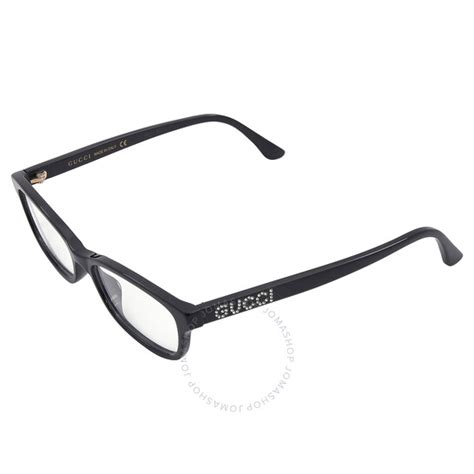 Gucci Demo Rectangular Ladies Eyeglasses GG0730O 005 50